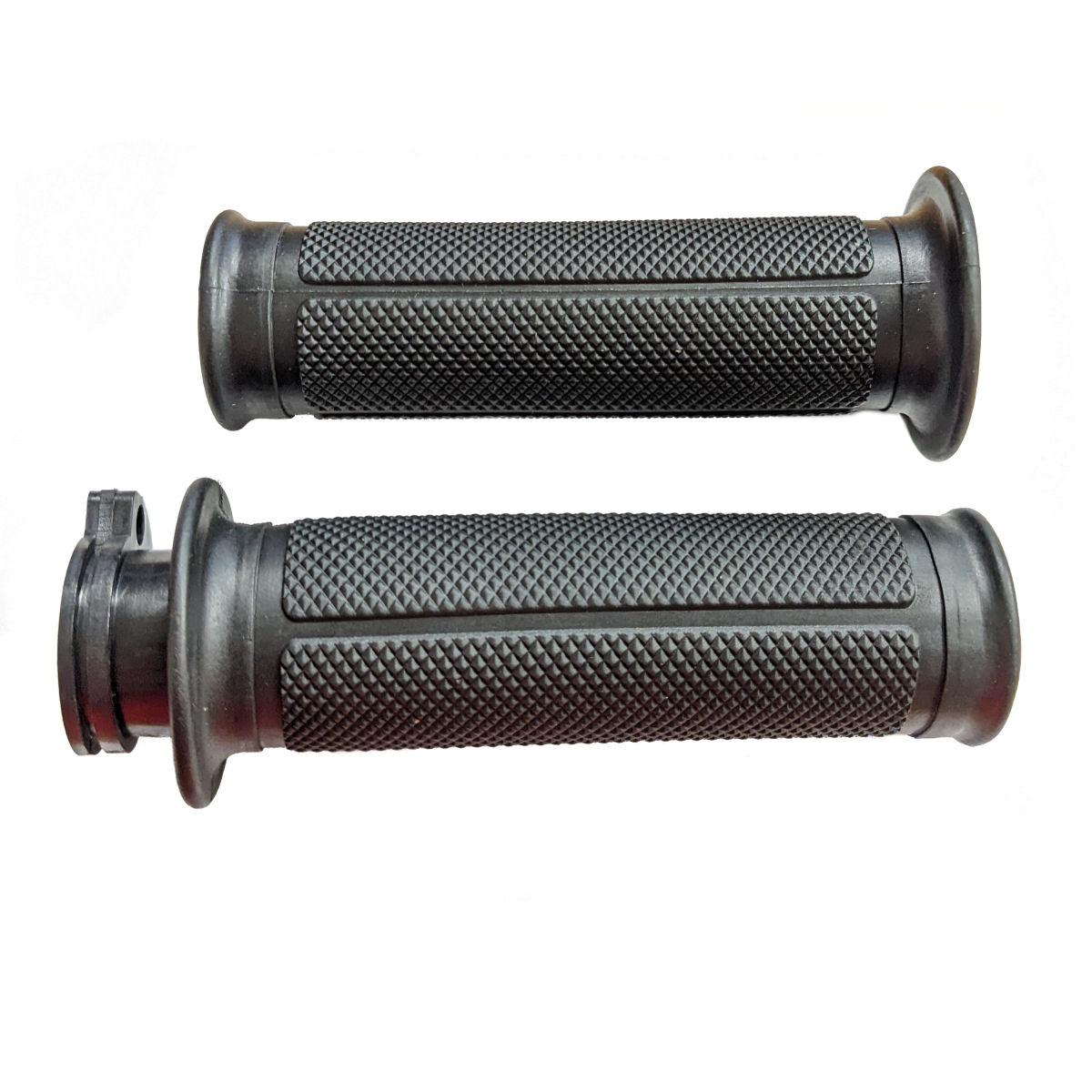 Universal Parts Throttle Tube and Grip Set