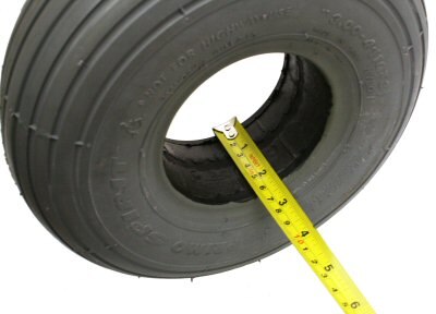 Foam Filled Tire Weight Chart