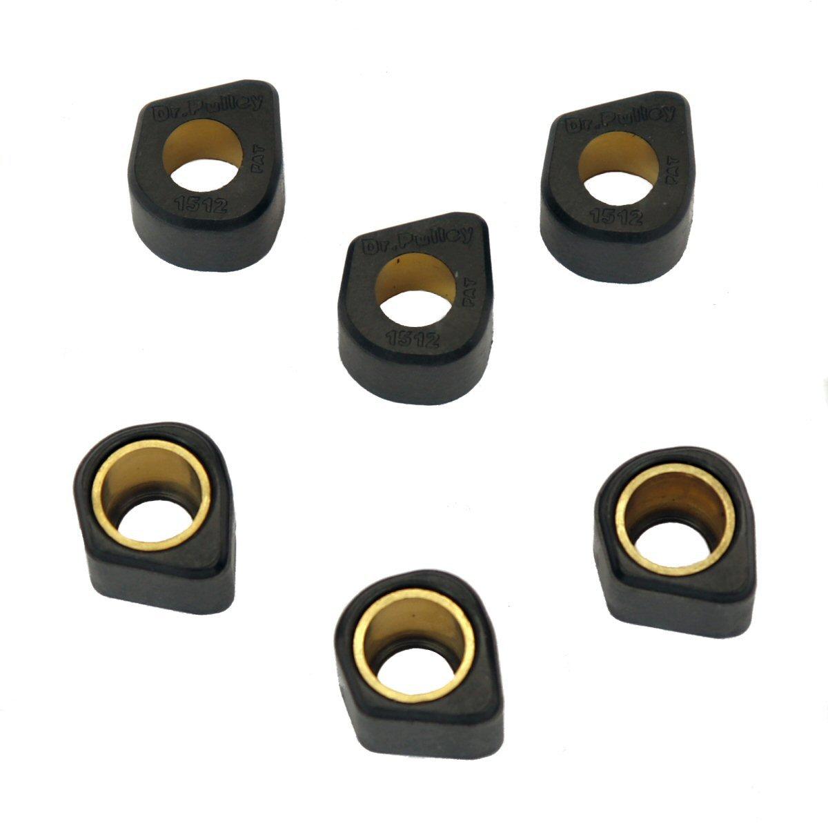 Dr Pulley 18x14 Sliding Roller Weights GY6 12gr 