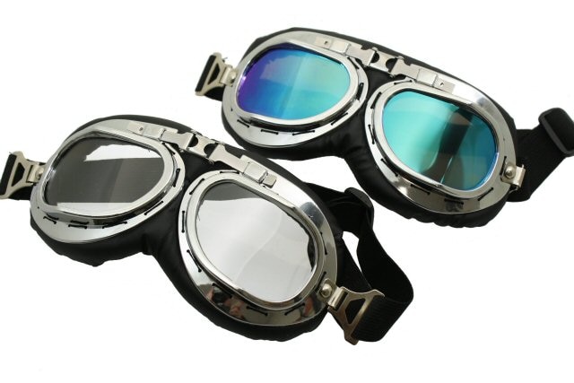 Aviator WWII Replica Scooter Goggles