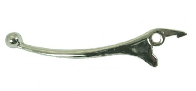 Universal Parts Dirt Bike Chrome Left Brake Lever
